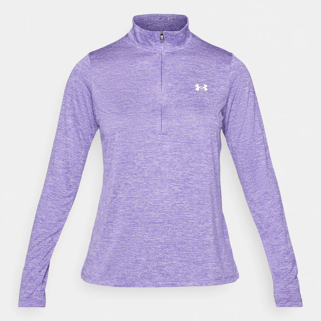 Womens Tech Twist 1/2 Zip (Purple)