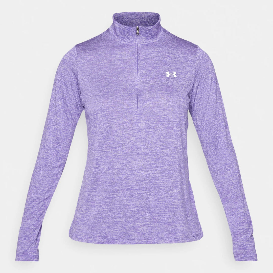 Womens Tech Twist 1/2 Zip (Purple)