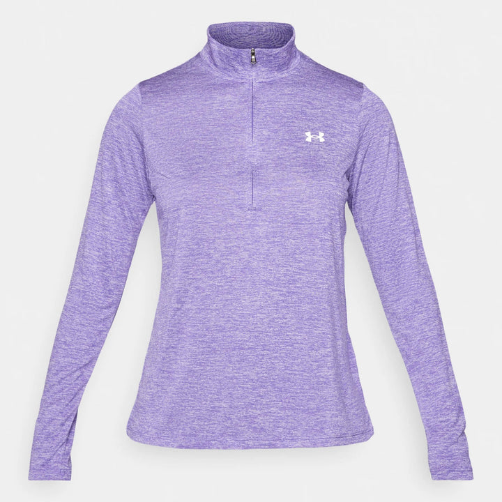 Womens Tech Twist 1/2 Zip (Purple)