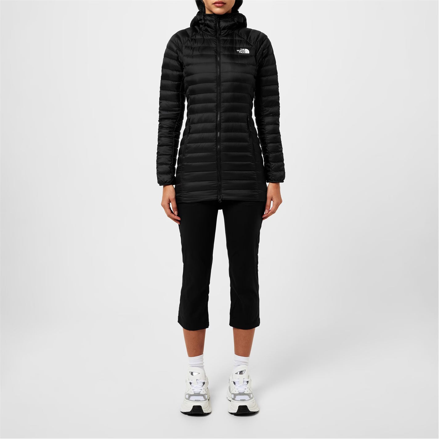 Womens New Trevail Parka (Black)