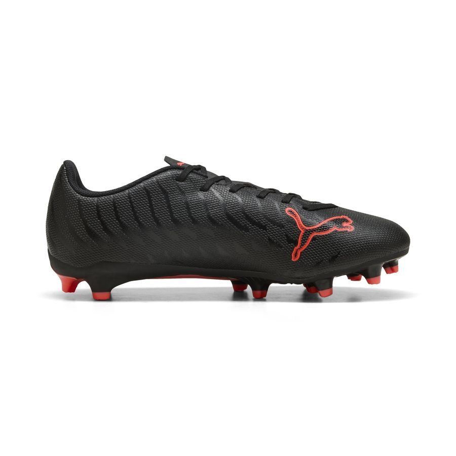 Adults Ultra 6 Play FGAG Football Boots (Black/Red)