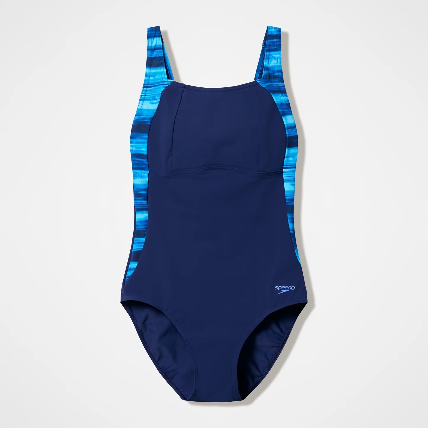 Women's Luna Lustre Printed Swimsuit (Navy/Blue)