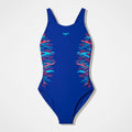 Girls Muscleback Swimsuit (Blue)