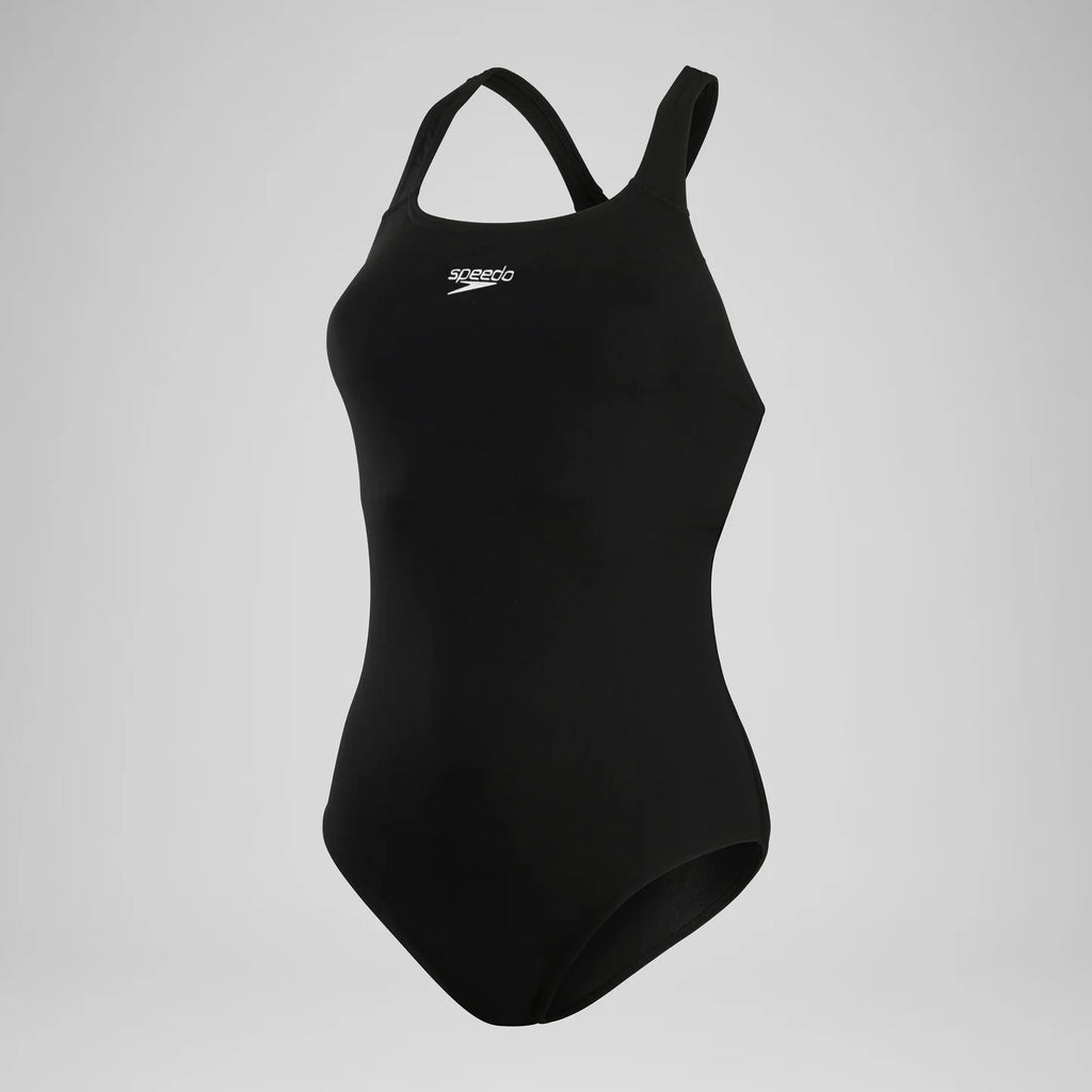 Women's Endurance+ Essential Kickback Swimsuit (Black)