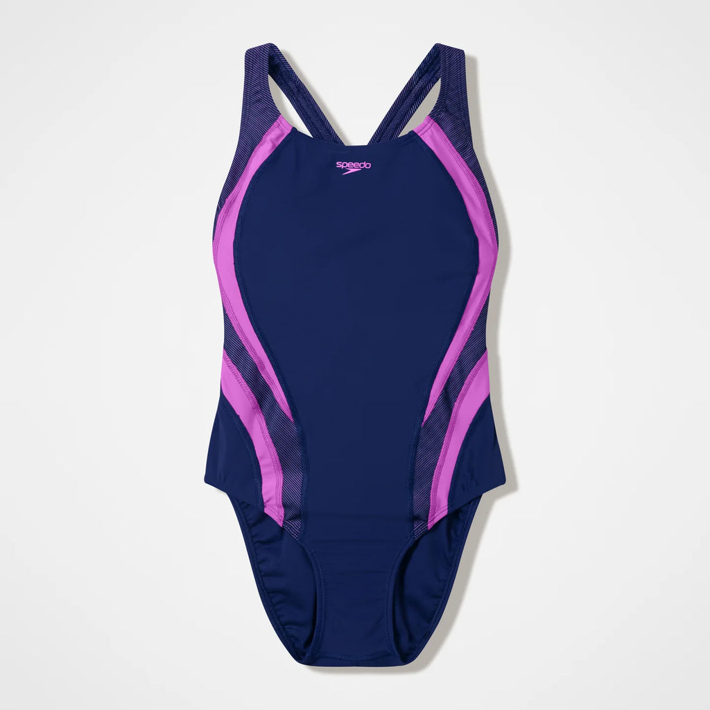 Womens Quantium Rib Splice (Navy/Pink)