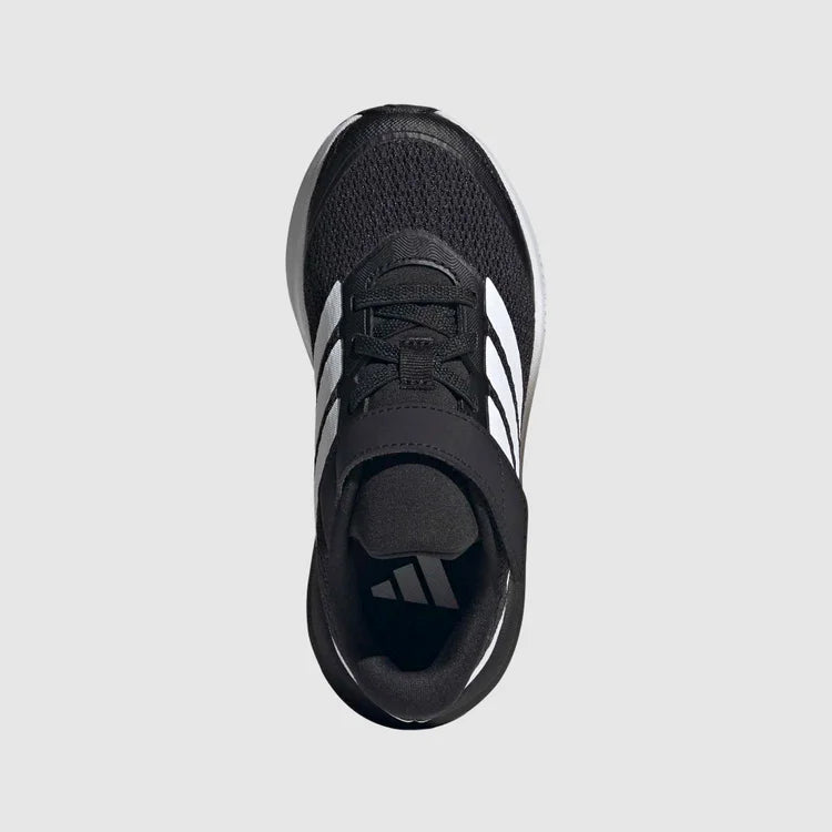 Junior Runfalcon 6 Trainers (Black/White)