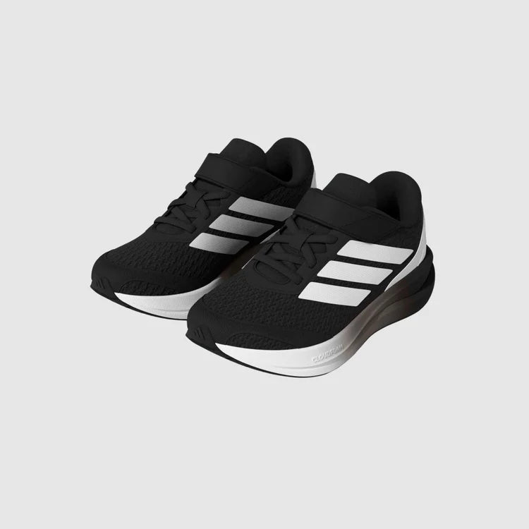 Junior Runfalcon 6 Trainers (Black/White)