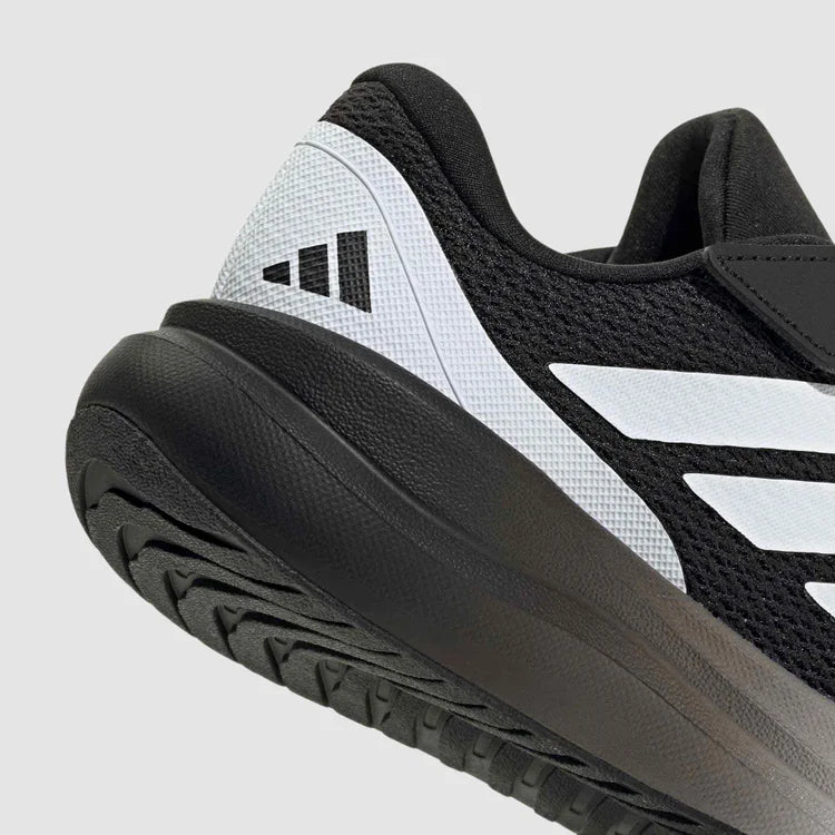 Junior Runfalcon 6 Trainers (Black/White)