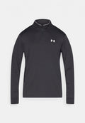 Mens UA Matchplay 1/4 Zip (Black/White)