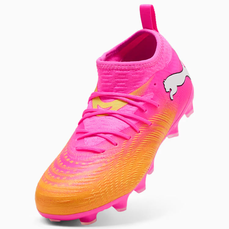 Future 9 Match FG/AG Junior (Poison Pink/Sun Stream/Bright Aqua)