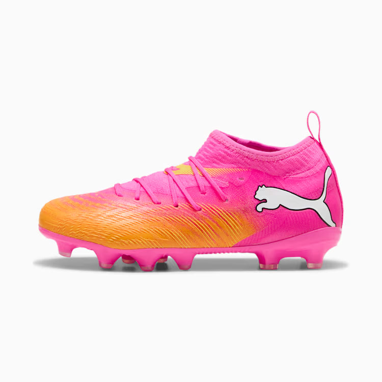 Future 9 Match FG/AG Junior (Poison Pink/Sun Stream/Bright Aqua)