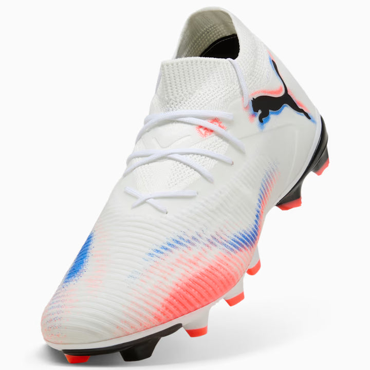 Future 8 Match FG/AG Jr (White/Black/Glowing Red)