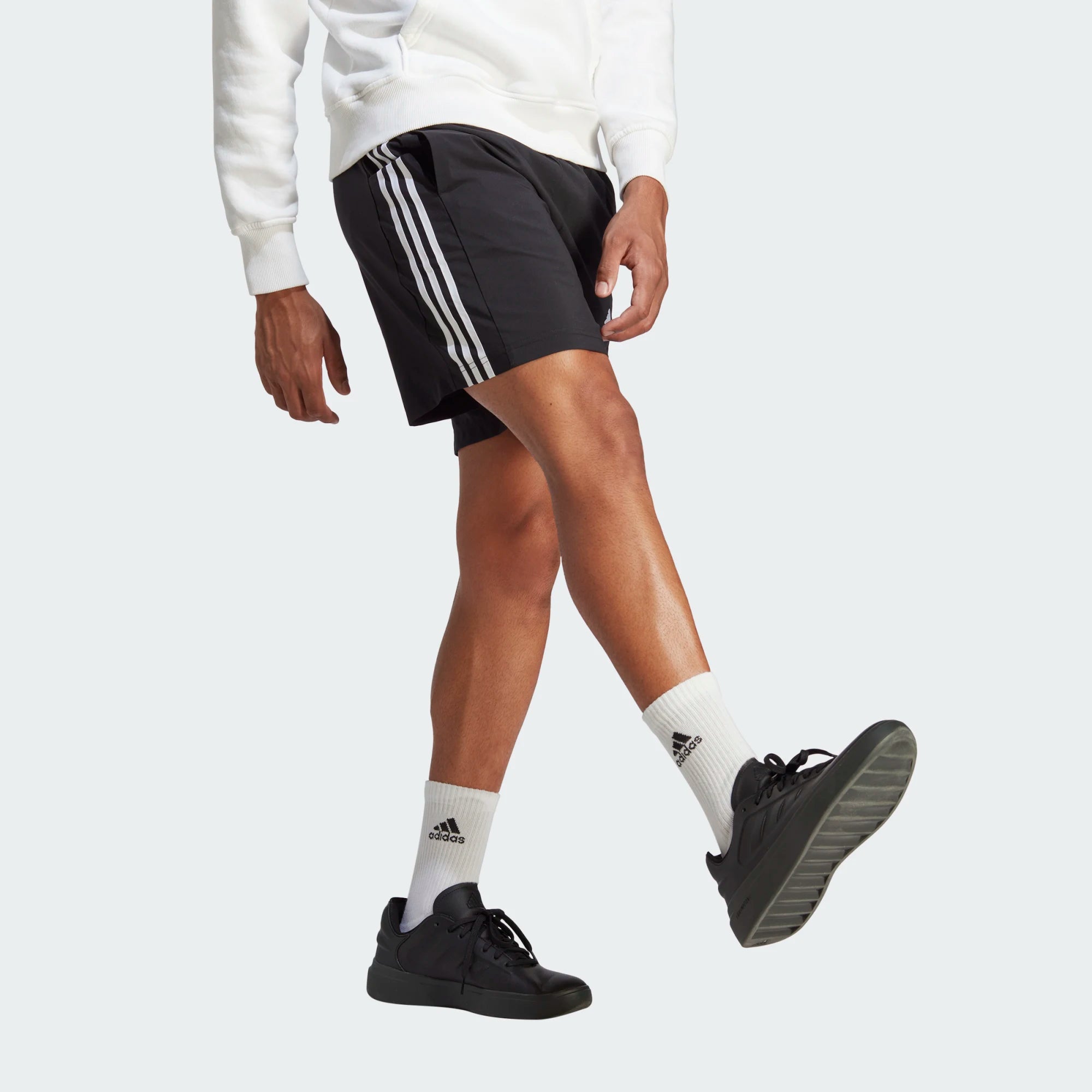 Mens 3S Chelsea Shorts (Black/White)