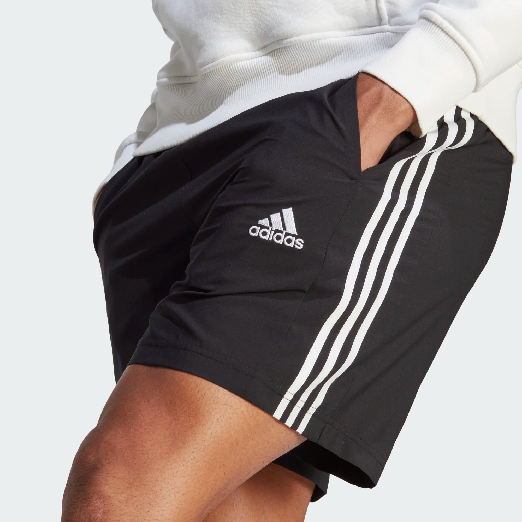 Mens 3S Chelsea Shorts (Black/White)
