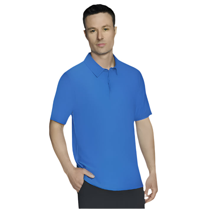 Mens Go Dri All day Polo (Blue)