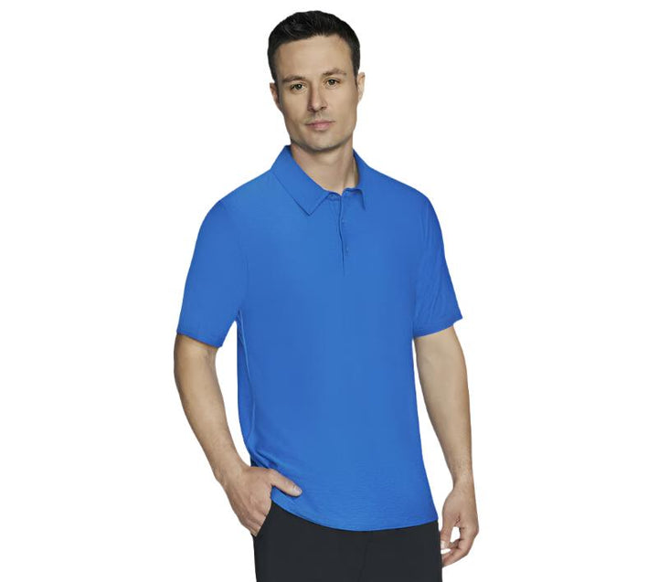 Mens Go Dri All day Polo (Blue)