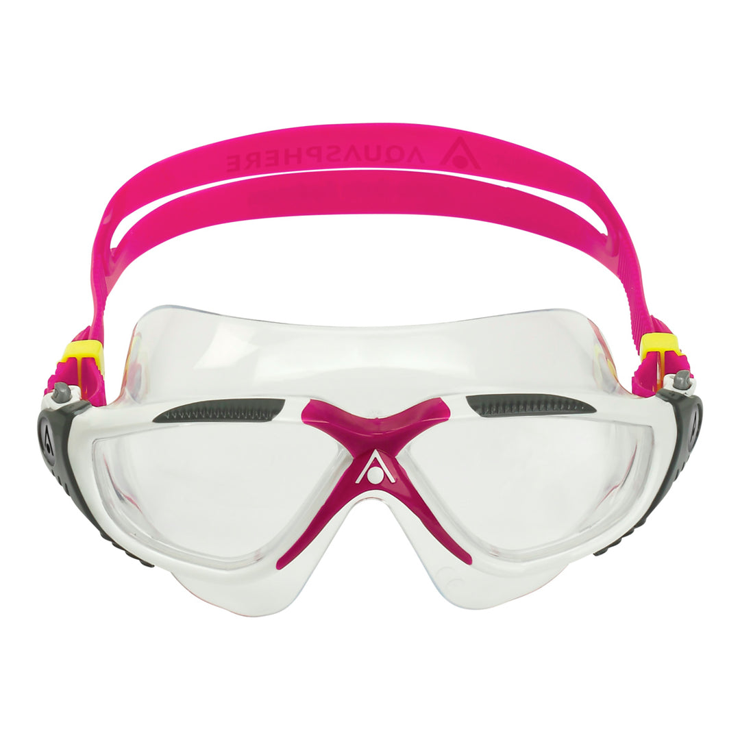 Vista Adult Swim Mask (Rasberry/White)