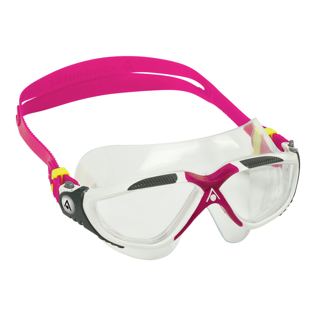 Vista Adult Swim Mask (Rasberry/White)