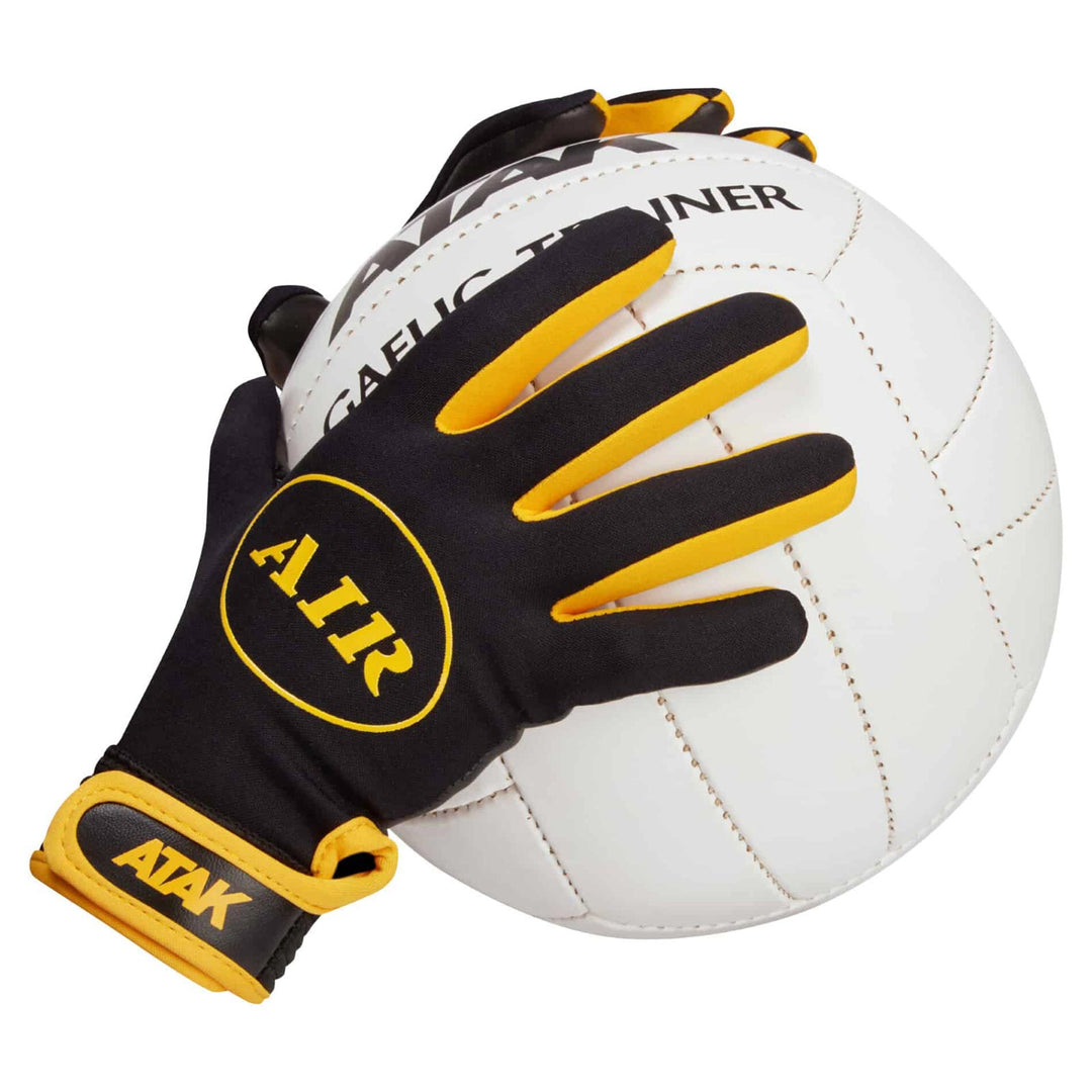 Air Gloves (Black/Amber)