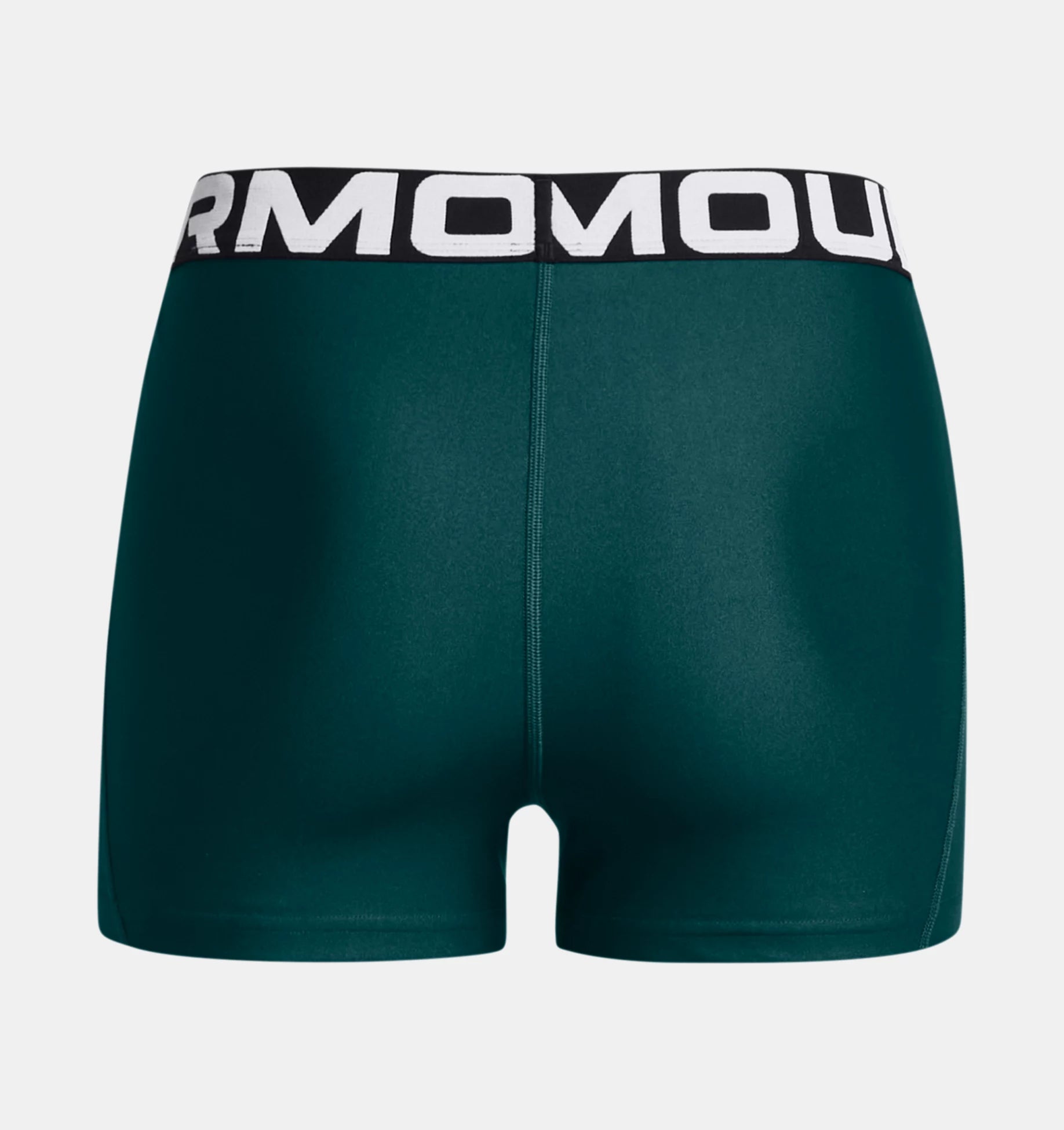 Womens HeatGear Authentics Short (Green)