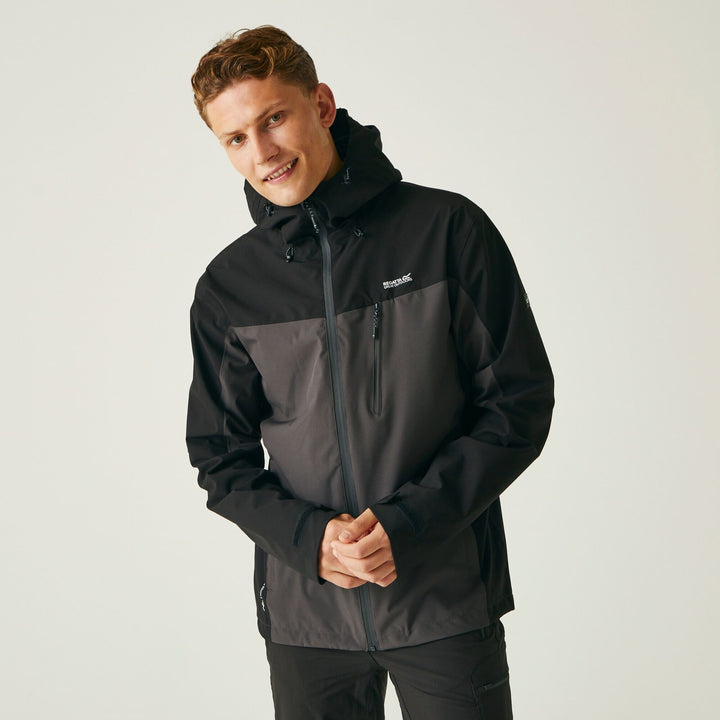 Mens Birchdale Jacket (Ash/Black)