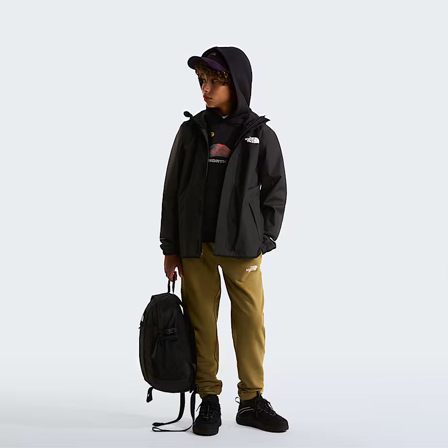 Boys Antora Rain Jacket (Black)