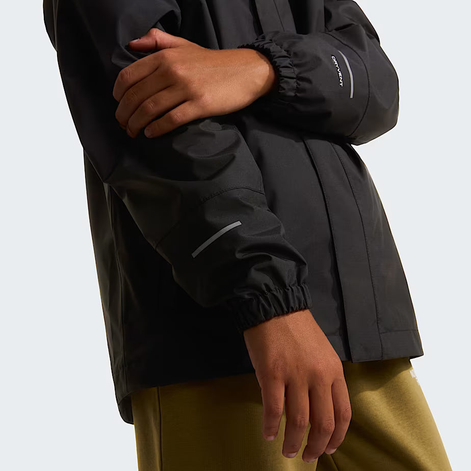 Boys Antora Rain Jacket (Black)