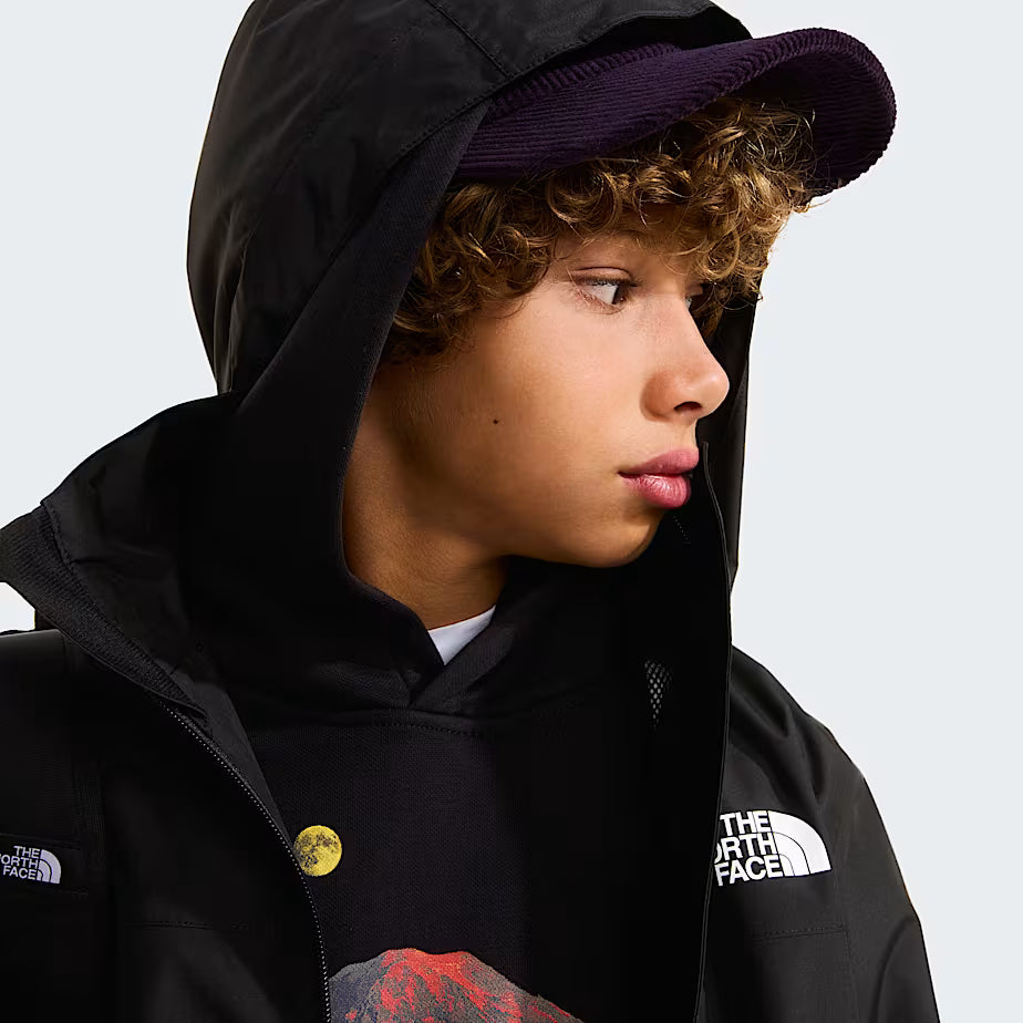 Boys Antora Rain Jacket (Black)