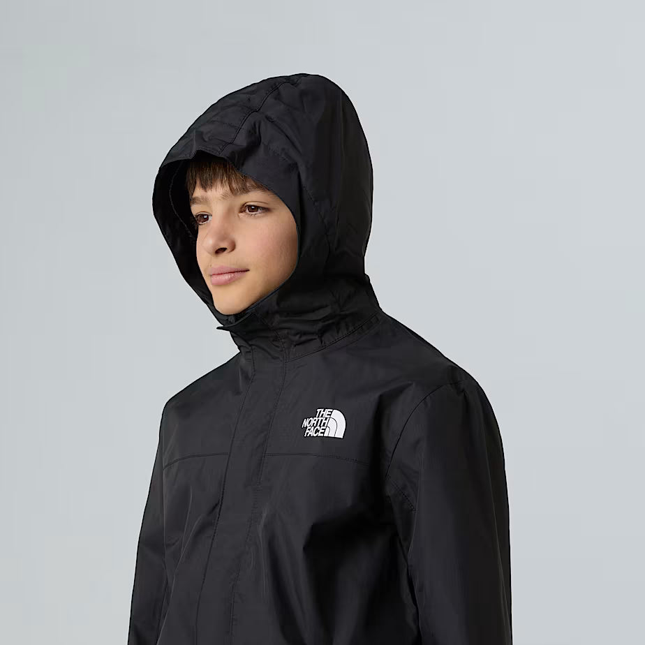 Boys Antora Rain Jacket (Black)