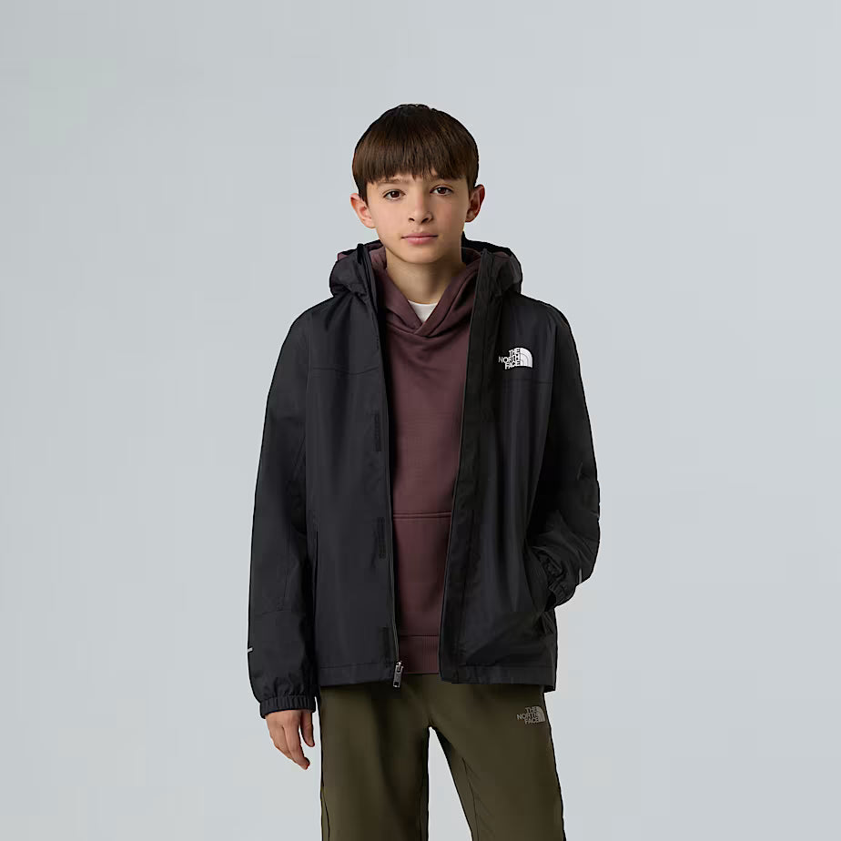 Boys Antora Rain Jacket (Black)