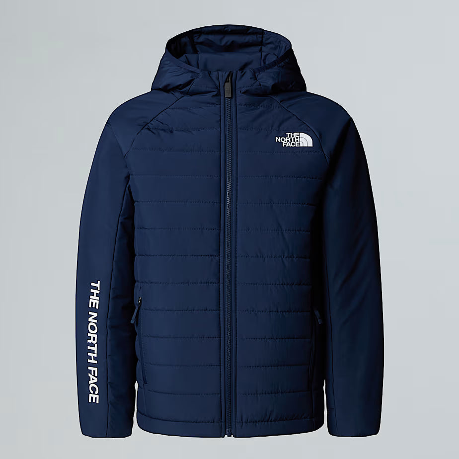 Boys Never Stop Synthetic Jacket (Navy)