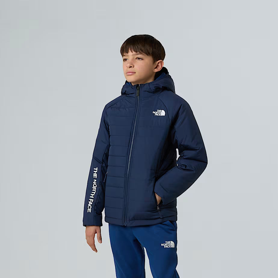 Boys Never Stop Synthetic Jacket (Navy)