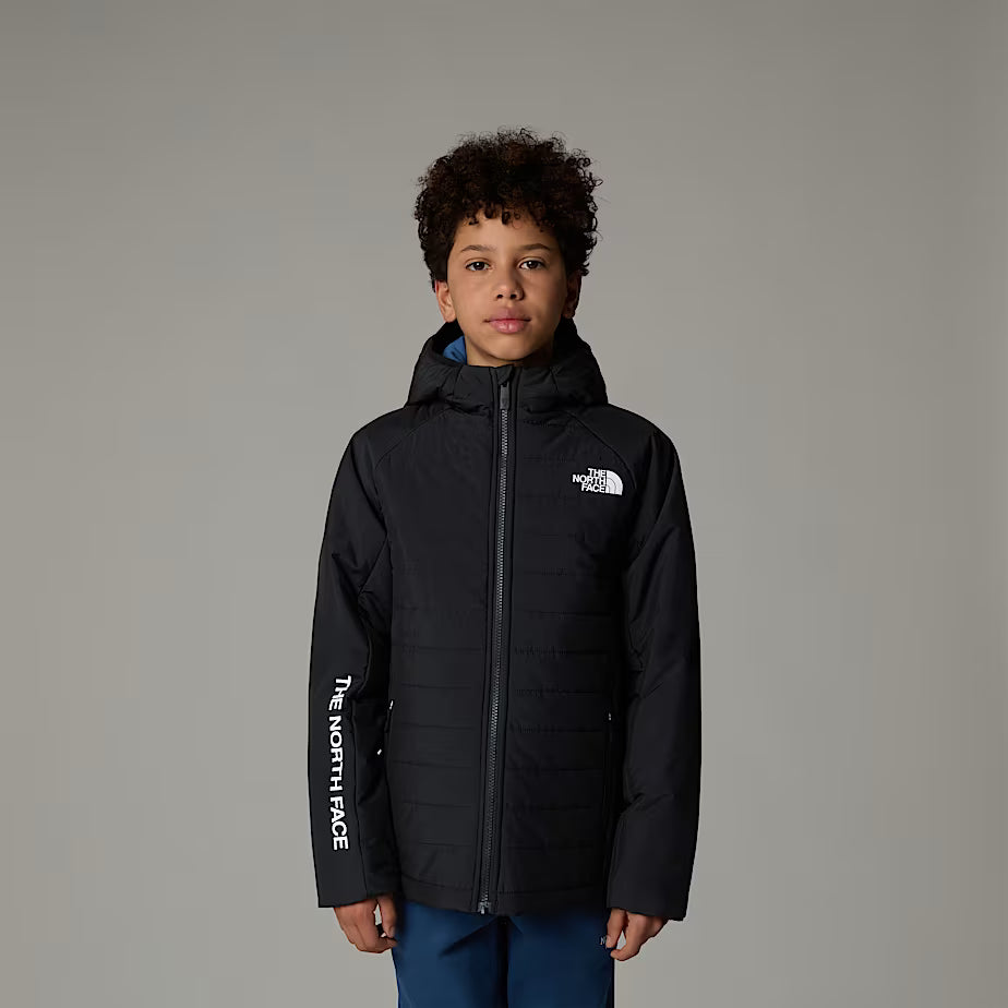 Boys Never Stop Synthetic Jacket (Black)