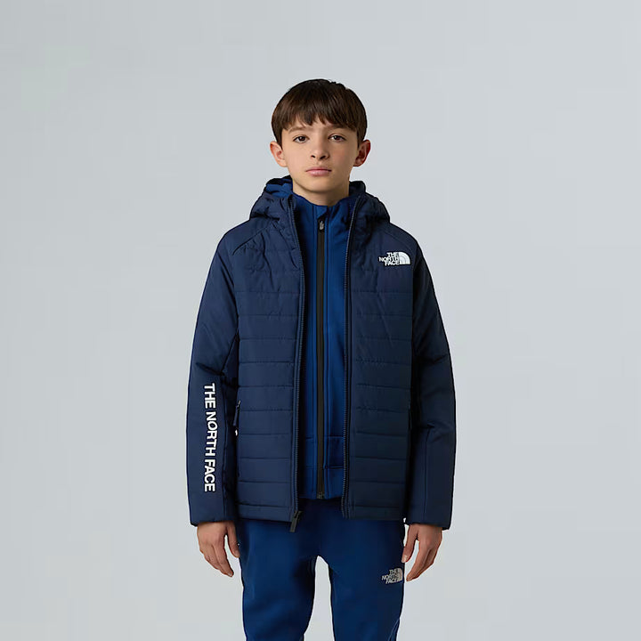 Boys Never Stop Synthetic Jacket (Navy)