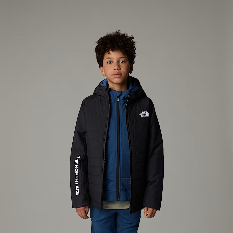 Boys Never Stop Synthetic Jacket (Black)
