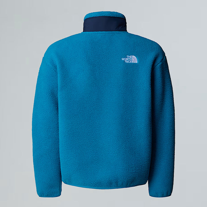 Boys Yumiori Full Zip Fleece (Dusk Blue/Summit Navy)