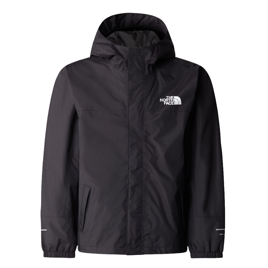 Boys Antora Rain Jacket (Black)