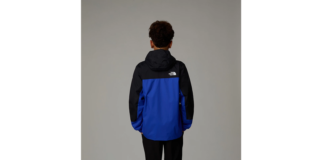 Boys Antora Rain Jacket (Blue/Black)