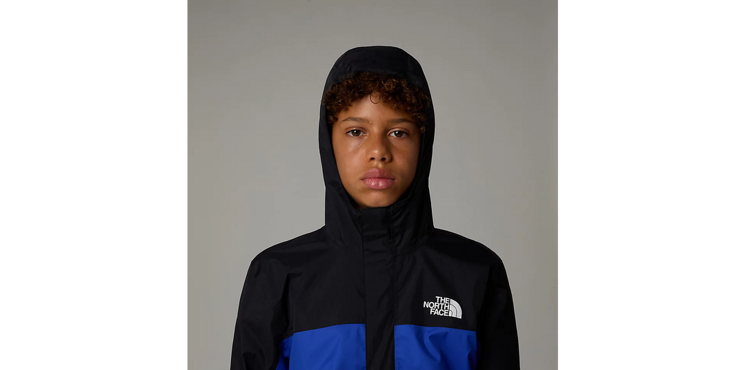 Boys Antora Rain Jacket (Blue/Black)