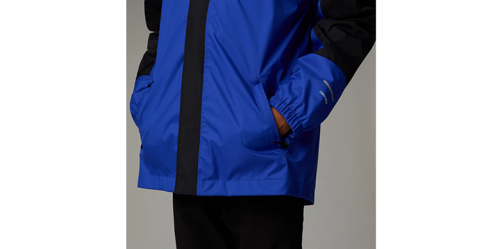 Boys Antora Rain Jacket (Blue/Black)