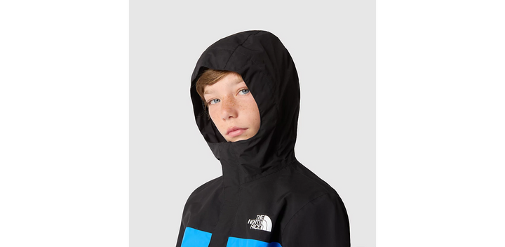 Boys Antora Rain Jacket (Optic Blue/Black)