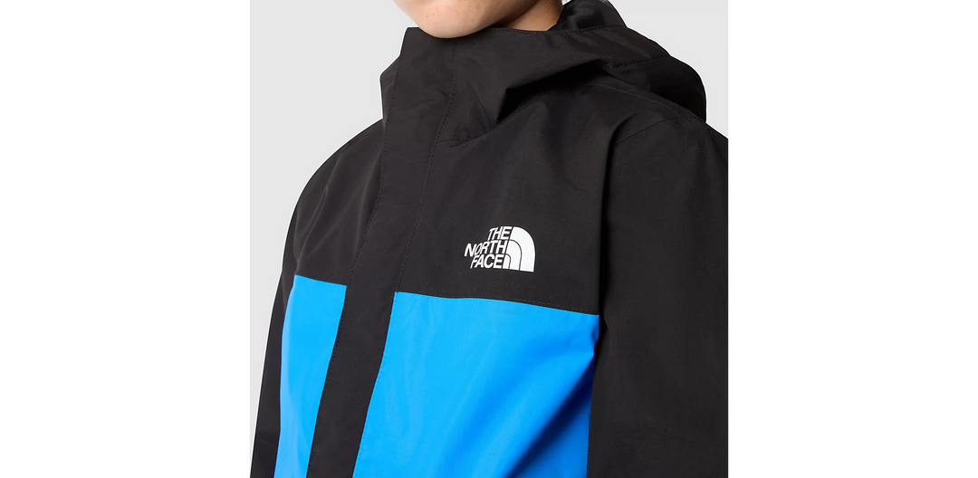 Boys Antora Rain Jacket (Optic Blue/Black)