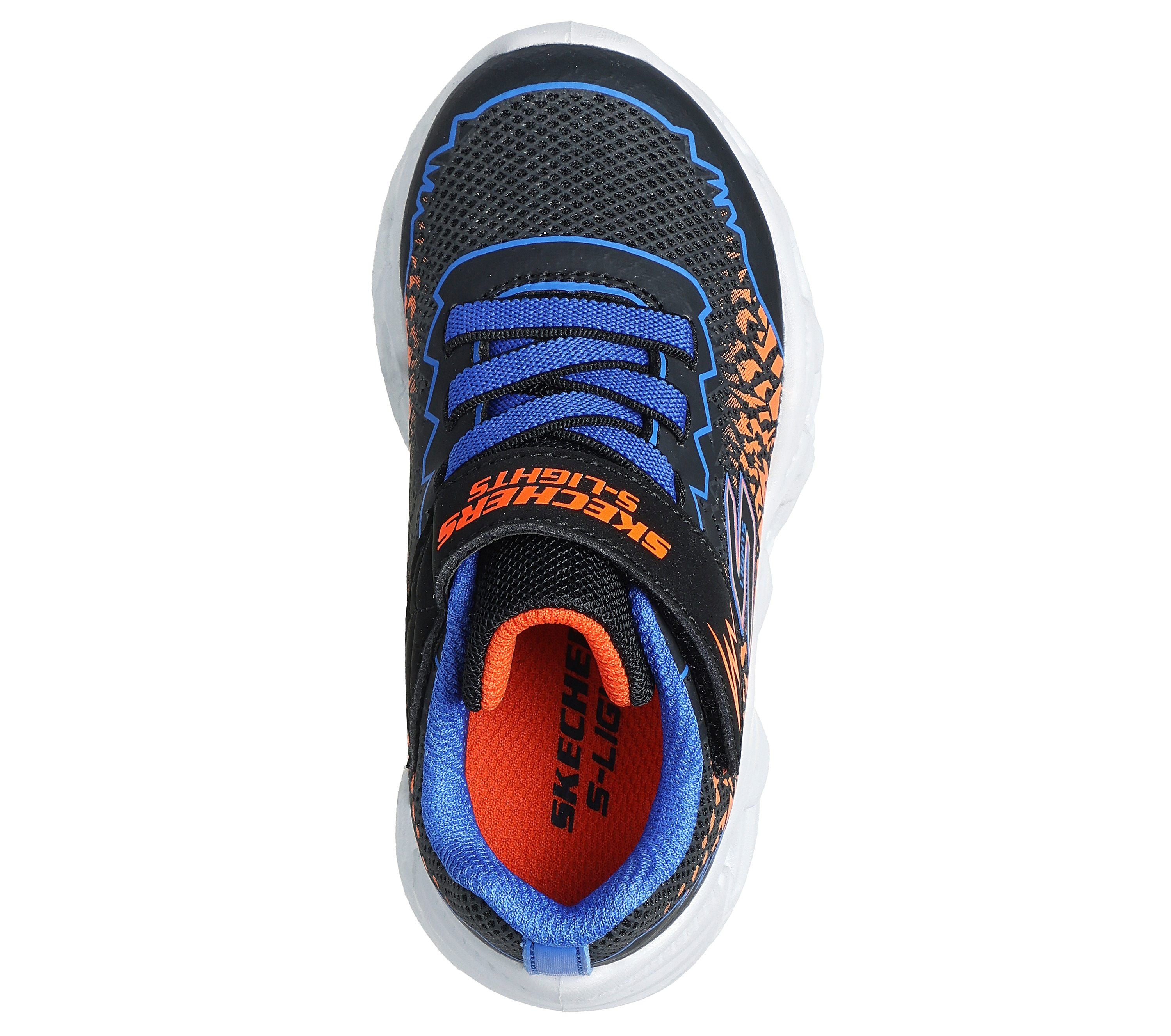 Boys Vortex 2.0 - Zorento Lights (Black/Orange)