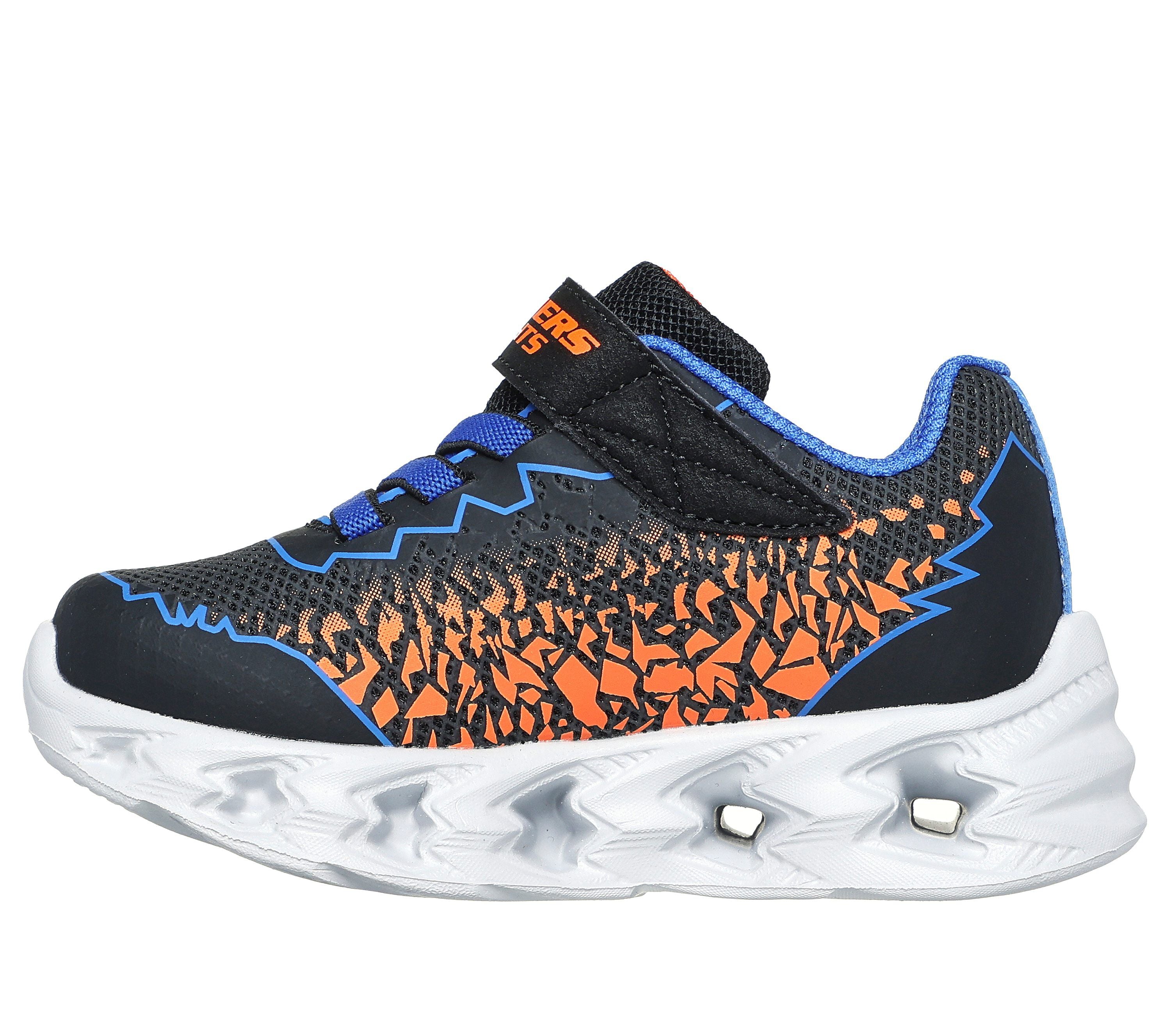 Boys Vortex 2.0 - Zorento Lights (Black/Orange)