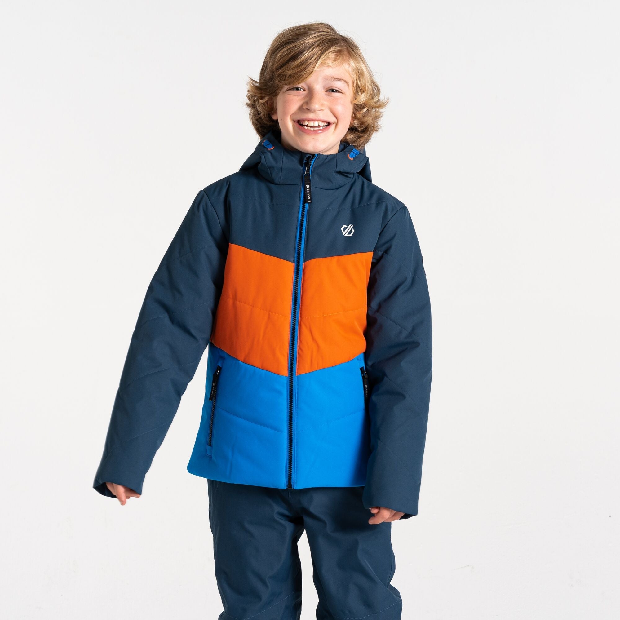 Boys Jolly Padded Jacket (Athletic Blue/Orange)