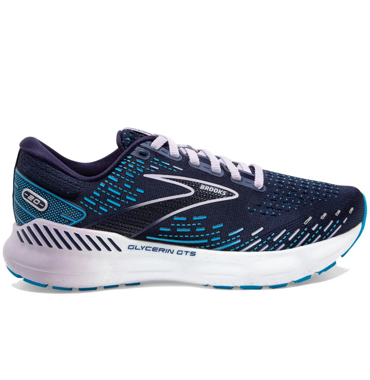 Womens Glycerin GTS 20 (Peacoat/Ocean Blue/Purple)