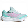 Junior Runfalcon 5 Trainers (Halo Mint/Bliss Lilac/Flash Aqua)