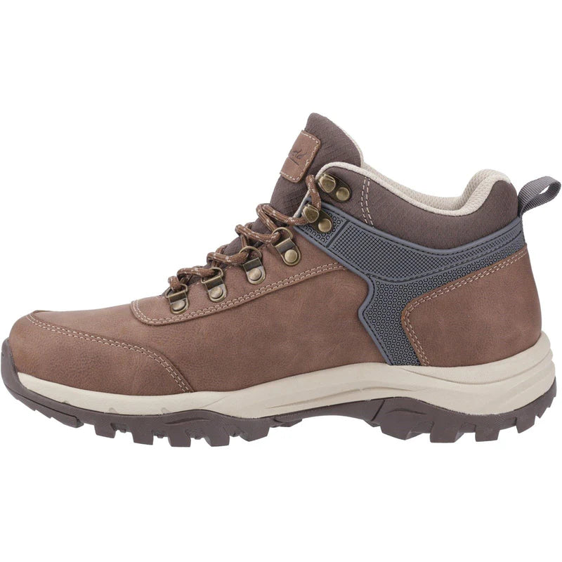 Mens Overbury Hiking Boots (Brown)