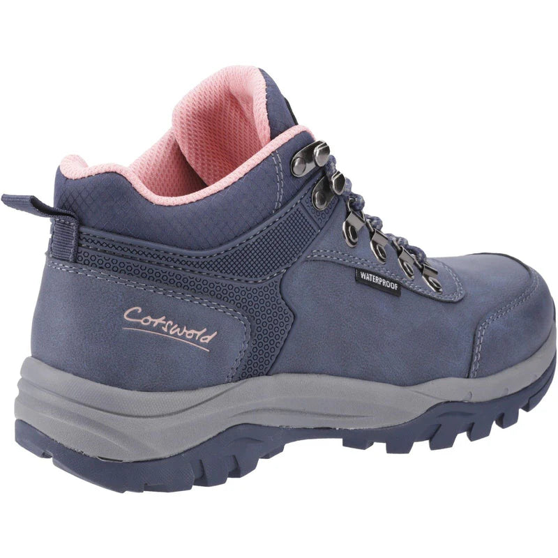 Womens Overbury Hiking Boot (Navy/Pink)