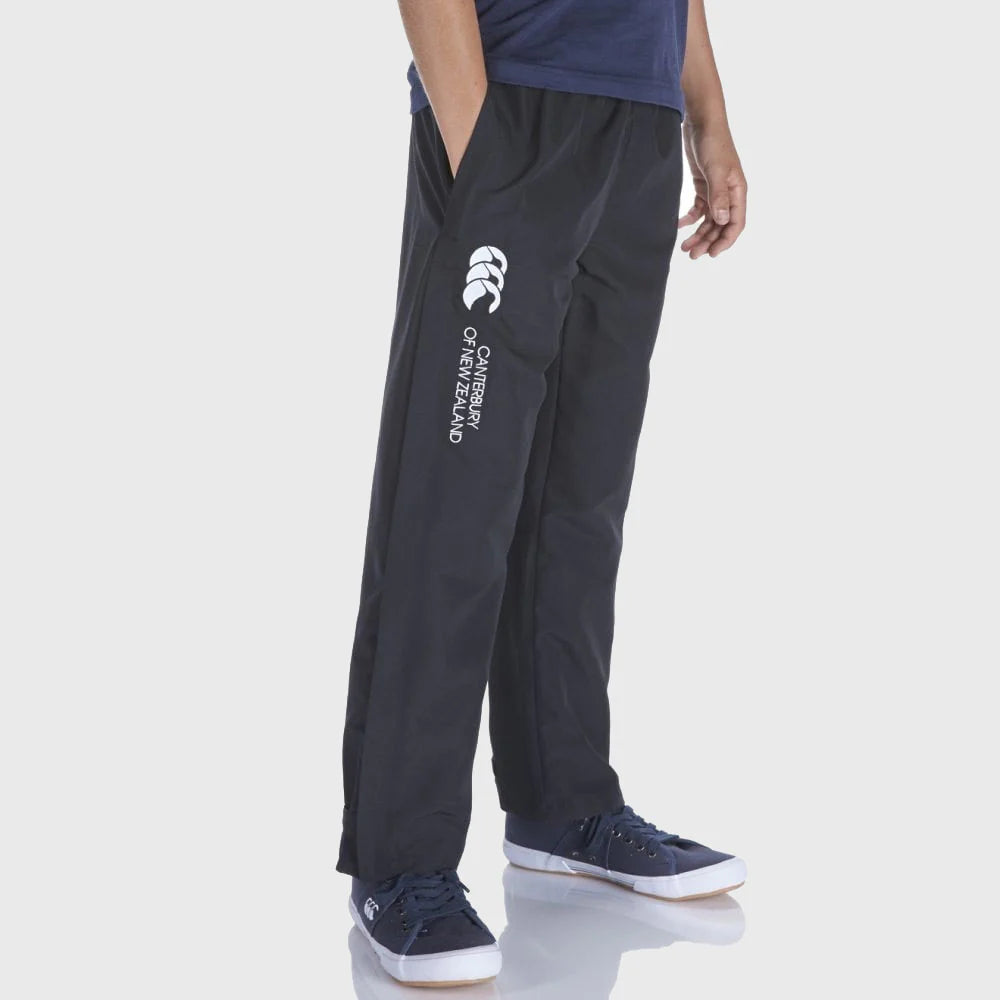 Kids Open Hem Stadium Pant (Black)